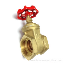 non rising stem water brass gate valve